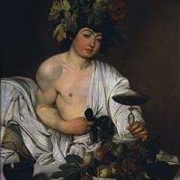 06 Bacchus adolescent,  auto portrait Le Caravage, 1593-1602,  Galerie des Offices, Florence