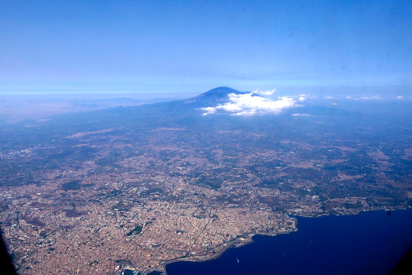 73l etna vue d avion 1