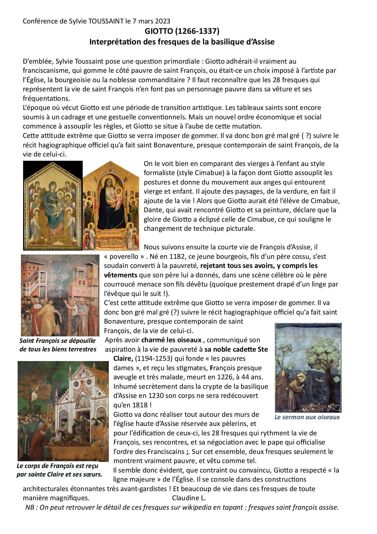 Cr conference giotto