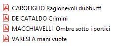 Liste de livres
