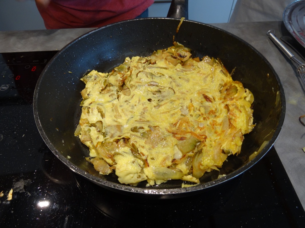 7f omelette artichauts