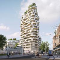 05 Le Totem Projet de Chemetov  quartier St Roch