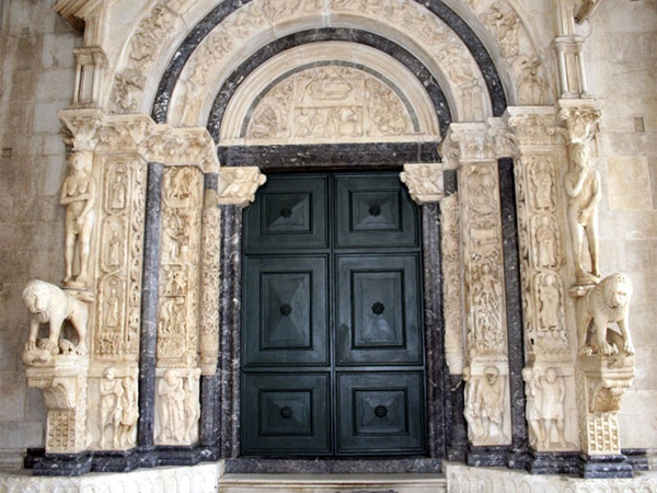 Trogir cathédrale St Laurent
